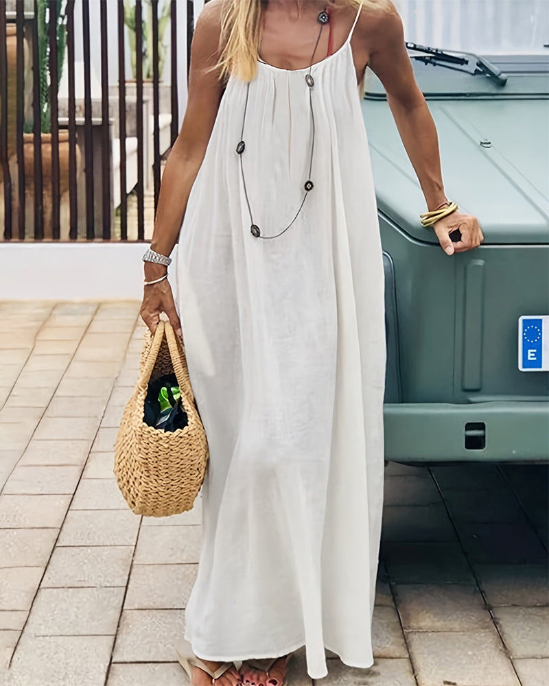 Sophia | Verstelbare Maxi-jurk met Open Rug