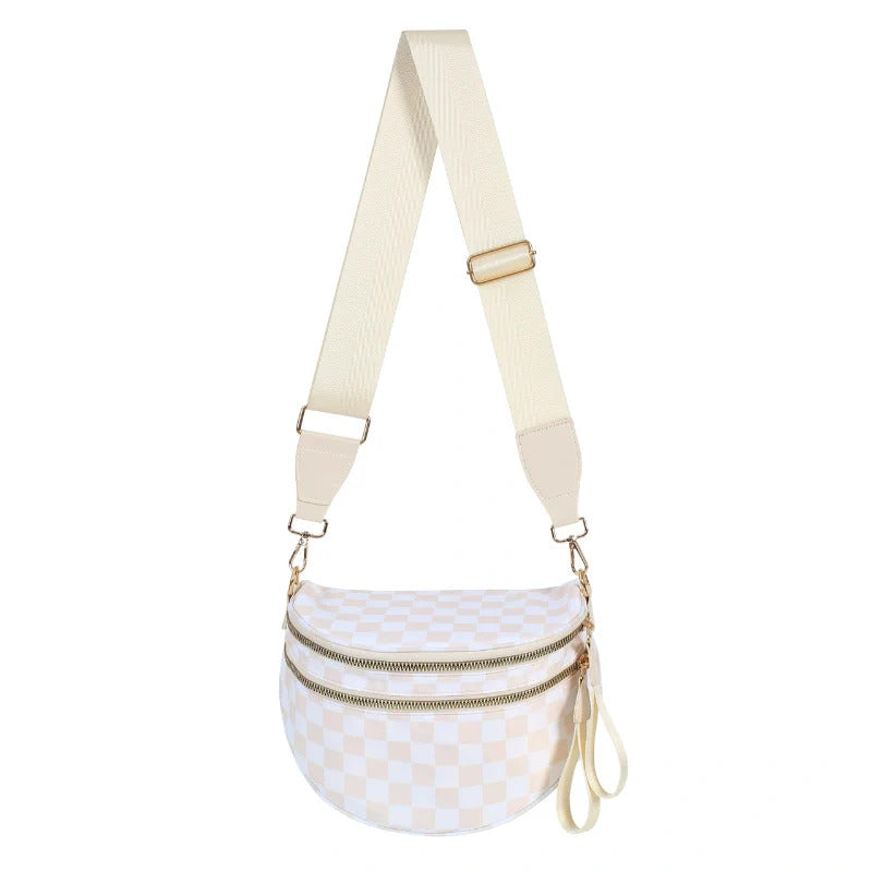 Fleur | Crossbody Tas met Brede Schouderband