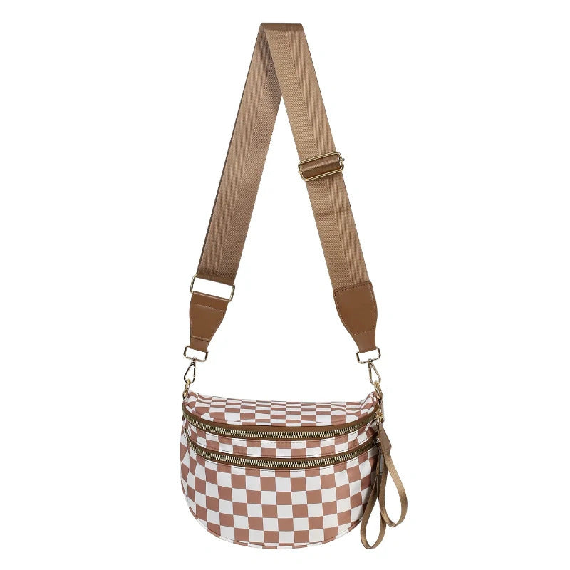 Fleur | Crossbody Tas met Brede Schouderband