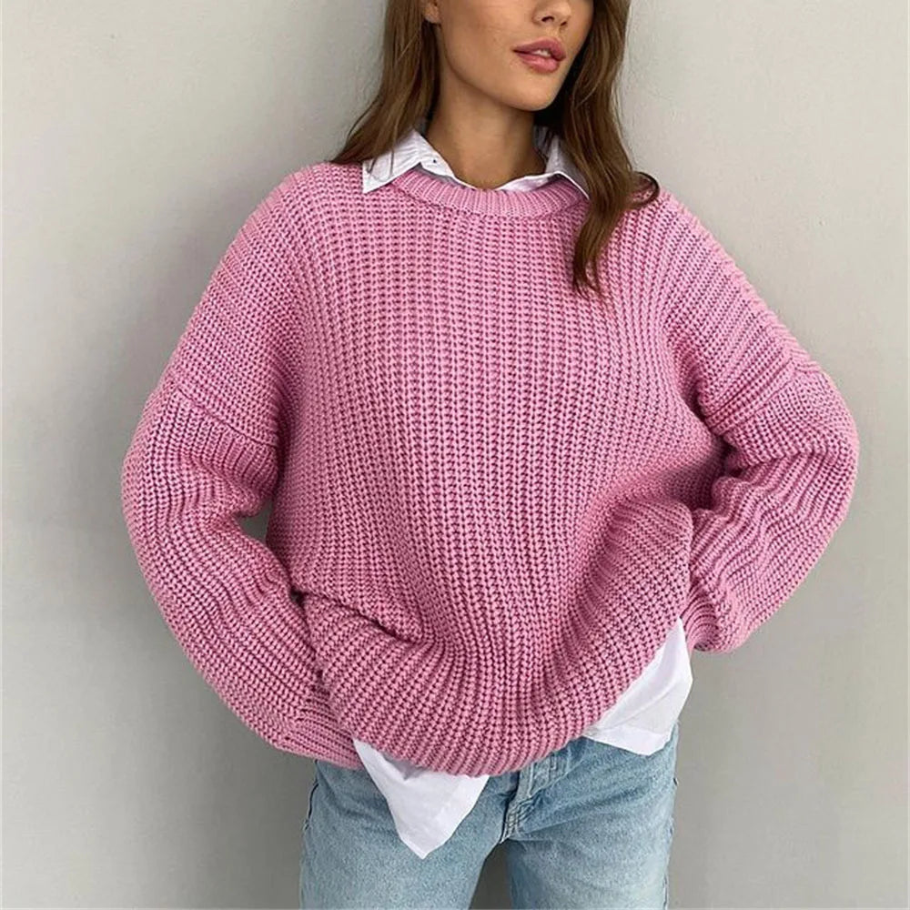 Olivia | Gebreide Oversized Trui