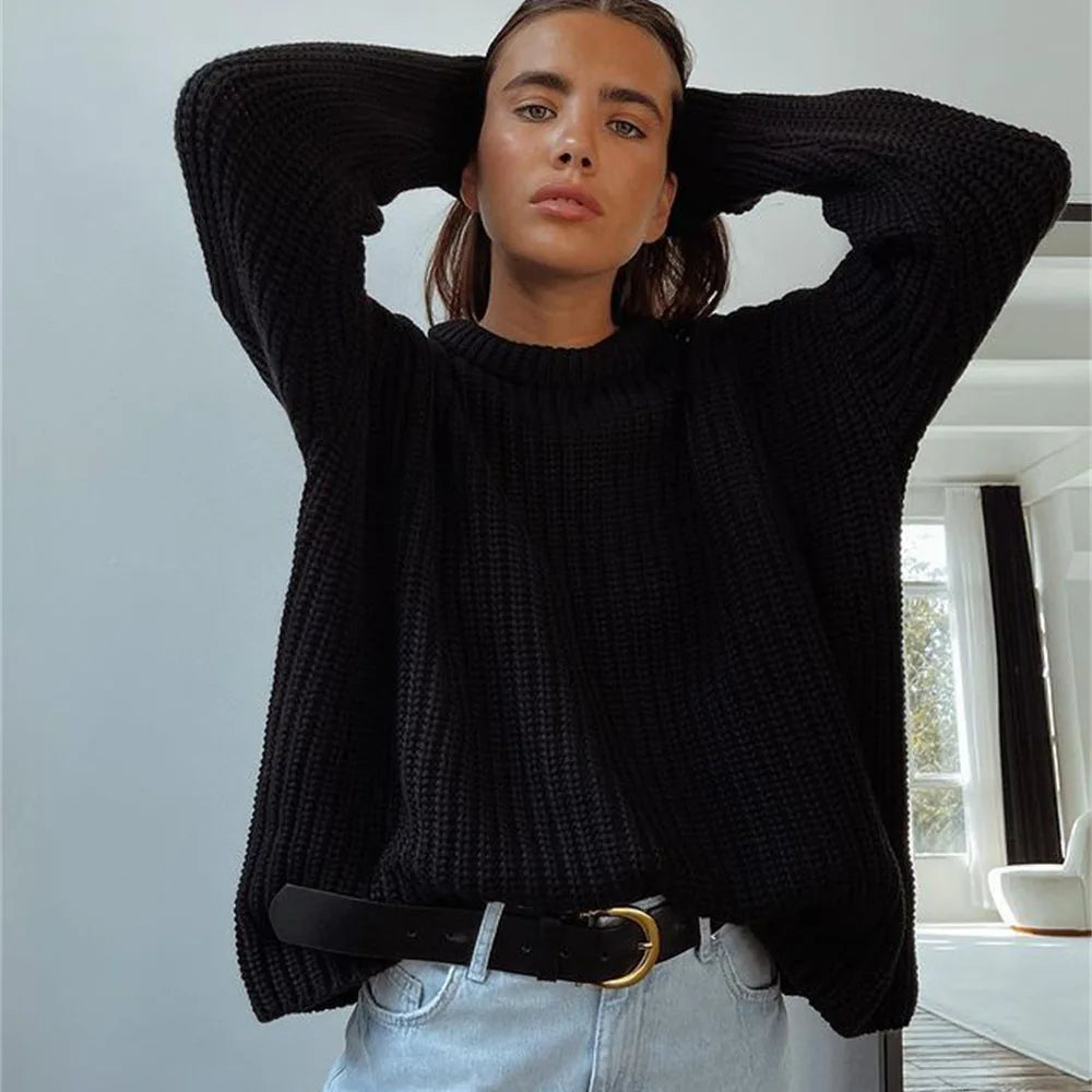 Olivia | Gebreide Oversized Trui
