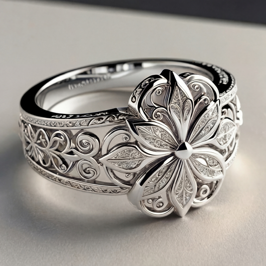 Isabella | Ring met Filigraan Bloemmotief