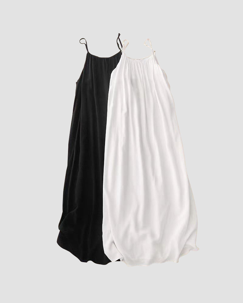 Sophia | Verstelbare Maxi-jurk met Open Rug